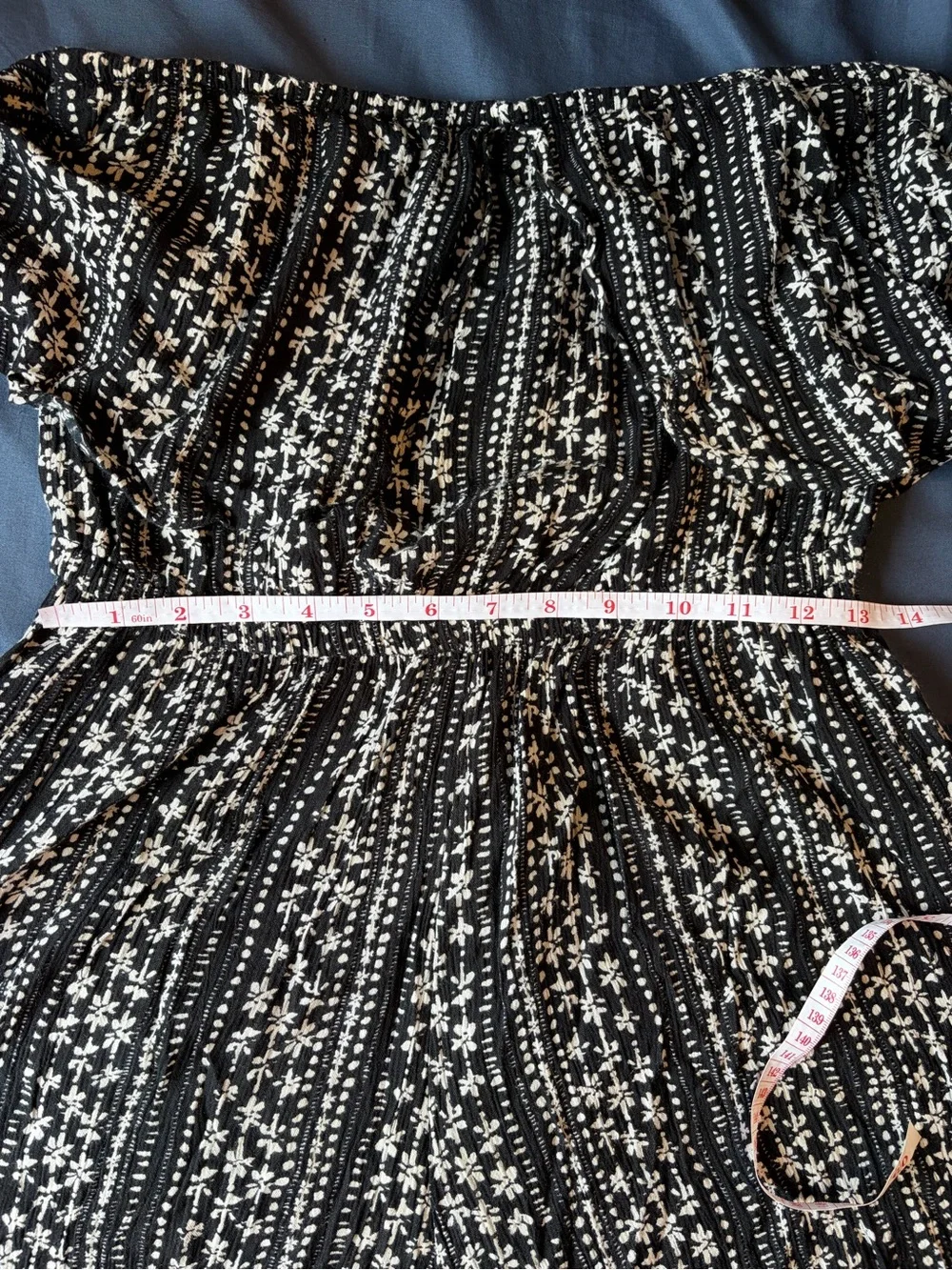 Free People strapless romper